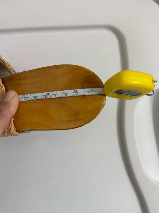 Italian Handmade Vintage Platform Sandals from 1950-60’s - Picture 8 of 8